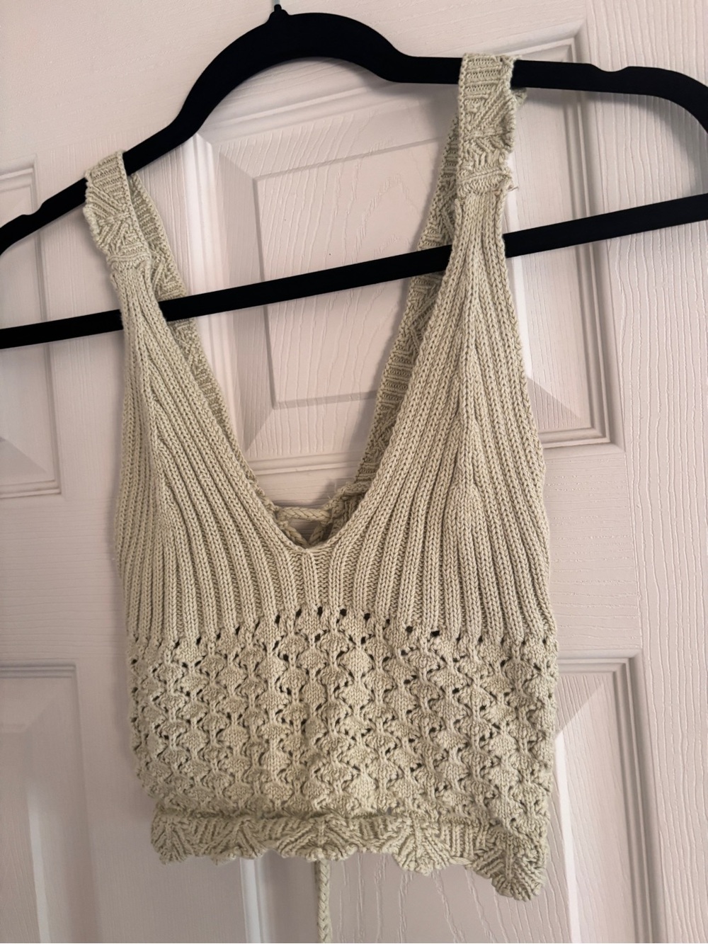 Crochet crop top